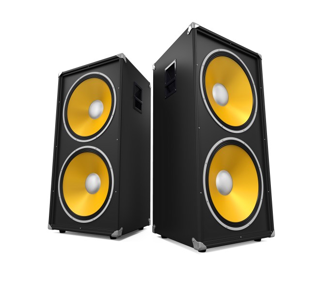 Large Audio Speakers