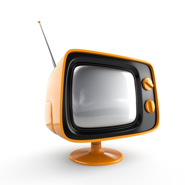 Stylish retro TV. More TV in my portfolio.