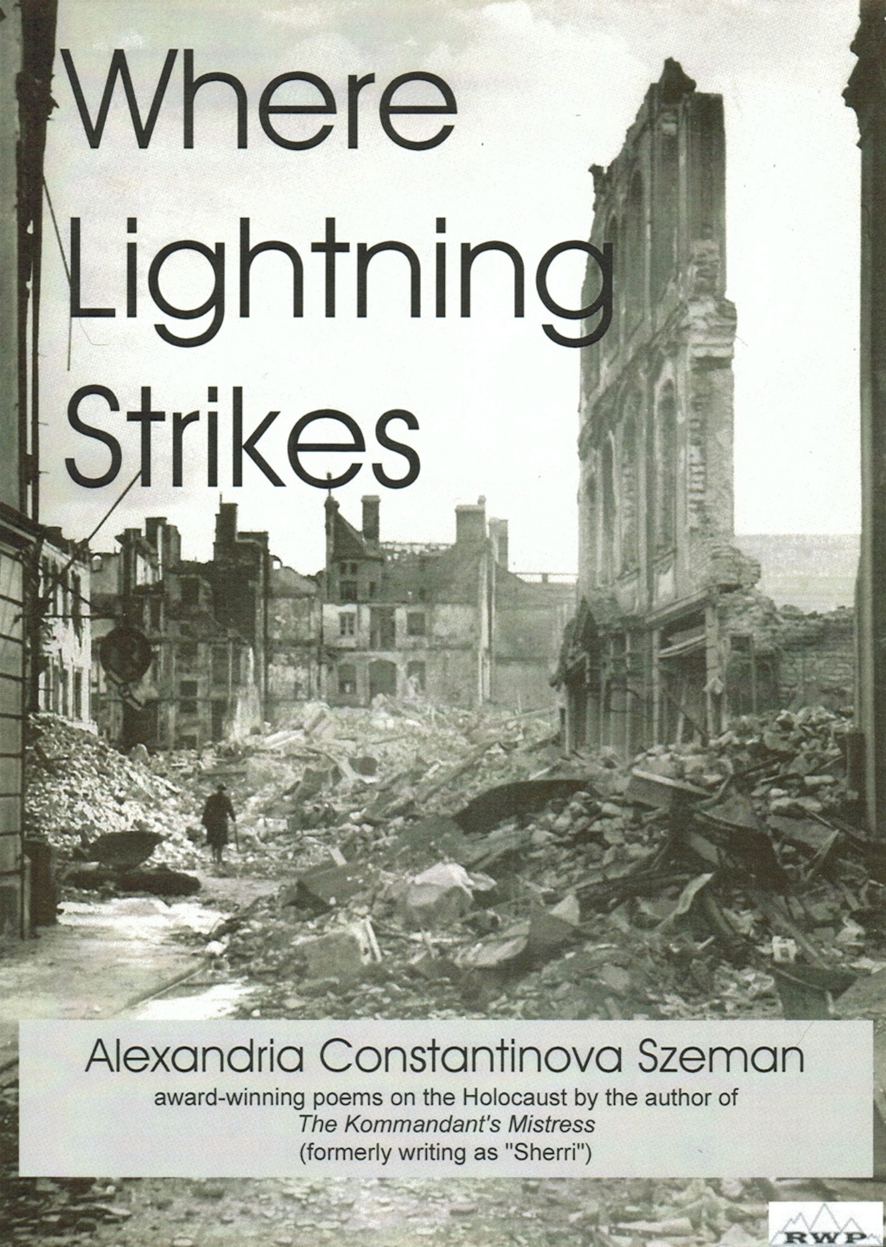 Where Lightning Strikes Poems on the Holocaust (cover)