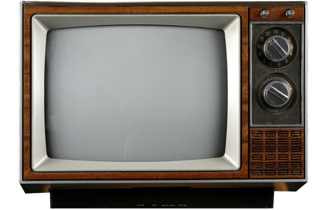 vintage television